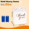 20 PCS White Thank You Gift Bags with Handles – Medium Kraft Paper Bags Bulk for Weddings, Parties, Retail & Small Business Use (White)